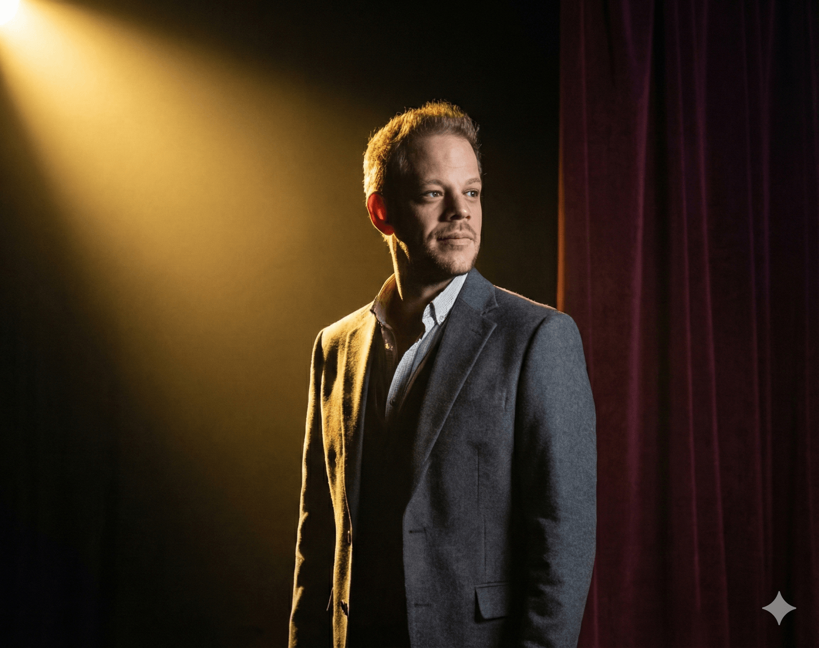 Theatre Director - Dramatic portrait